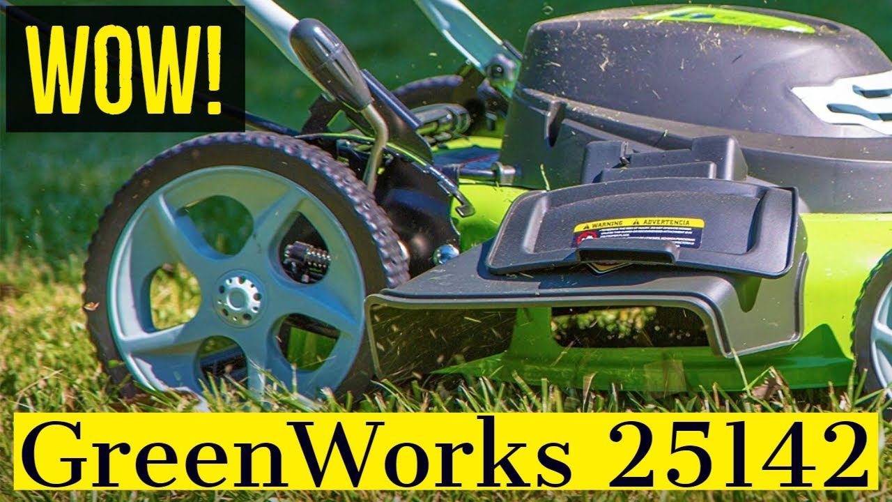 Greenworks 25142 Review - A 16 in. Corded Lawn Mower