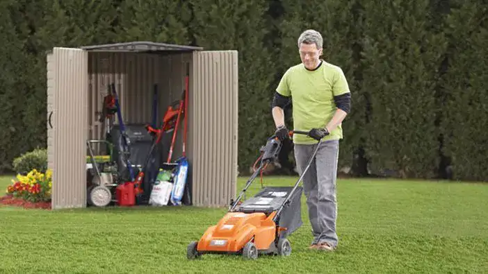 How to Store Lawn Mower Outside?